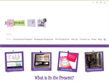 Tablet Screenshot of inthepresent.com